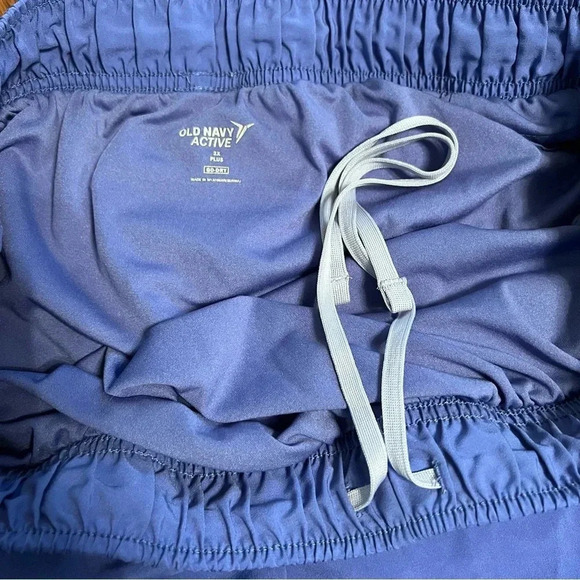 Old‎ Navy Active Periwinkle Running Shorts 2XL - Picture 5 of 6